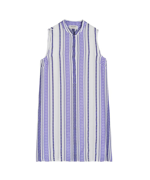 - Hera Sleeveless Shirtdress Purple Lavender O/S Apoella