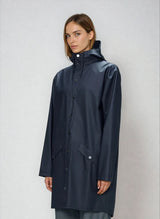 Jacket Rains Long Jacket W3 Navy Apoella