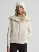 Jacket Varley Aspen Gilet Ash Taupe Apoella