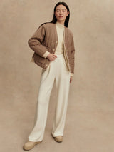 Jacket Varley Drew Reversible Jacket Sandshell / Ash Taupe Apoella