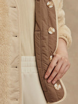 Jacket Varley Drew Reversible Jacket Sandshell / Ash Taupe Apoella