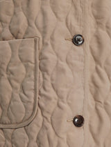 Jacket Varley Karla Quilted Gilet Light Taupe Apoella