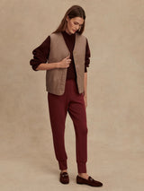 Jacket Varley Lori Reversible Jacket Gilet Birch / Ash Taupe Apoella