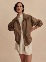 Jacket varley Morven Jacket Taupe Stone Apoella