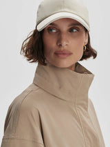 Jacket Varley Rema Short Rain Jacket Light Taupe Apoella