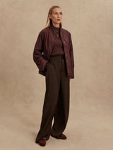 Jacket Varley Tilley Light Padded Jacket Decadent Chocolate Apoella