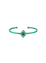 Jewelry Marianna Lemos Green Eye Bangle Apoella