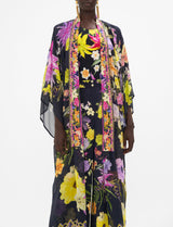 Kimono Camilla Kimono Layer W. Collar Peace Be With You Color / S/M Apoella