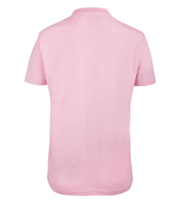 Loungewear Asoma Round Neck T-shirt Cotton Pink Apoella