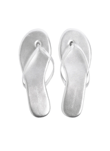 Melissa Odabash Flip Flops Silver Apoella
