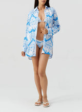 Melissa Odabash Paige Long Buttoned Shirt Florian Apoella