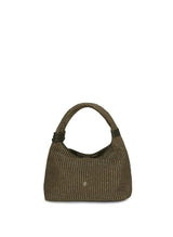 Mini Totes APOELLA Hydra Straw Mini Hobo Bag Olive O/S Apoella