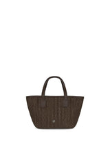Mini Totes APOELLA Icaria Straw Mini Tote Brown O/S Apoella