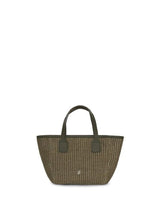 Mini Totes APOELLA Icaria Straw Mini Tote Olive O/S Apoella