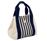 Mini Totes Apoella Riviera Canvas Mini Tote Striped O/S / Ivory Apoella