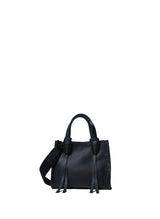 Mini Totes Callista Crafts Mini Tote 23 Grained Leather Black O/S / Black Apoella