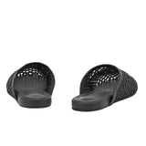 Mules Ancient Greek Sandals Slipper Raffia Mules Black Apoella
