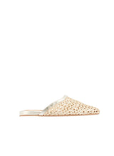 Mules Ancient Greek Sandals Slipper Raffia Mules Platinum/Natural Apoella