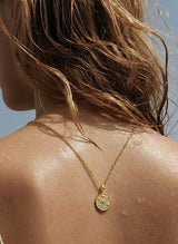 Necklaces ASTRA Medium Evil Eye With Lucky Charms Chain O/S Apoella