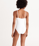 One-Piece Eres Aquarelle Tank Thin Straps One Piece Blanc Apoella