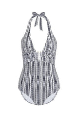 One-Piece Heidi Klein Indigo Urchin U Bar One Piece Navy/white Apoella