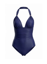 One-Piece Lenny Niemeyer Adjustable Halter One Piece Tile Blue Apoella