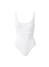 One-Piece Melissa Odabash Carmel Scoop Neck One Piece White Apoella