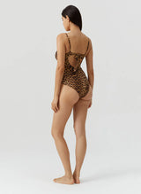One-Piece Melissa Odabash Mauritius Cup One Piece Cheetah Apoella