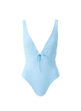 One-Piece Melissa Odabash Tortuga Lace Up One Piece Oasis Apoella