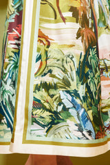 Pants Alémais Jungle Boogie Silk Culotte Multi Apoella