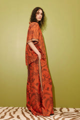 Pants Alémais Monkey Dance Palazzo Pants Rust Apoella