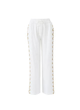 Pants Melissa Odabash Elvie Pants White/Yellow Apoella