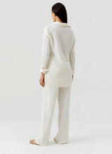 Pants Melissa Odabash Krissy Pants Ivory Apoella
