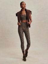 Pants Varley Freesoft High Rise Leggings 25 Brown Contrast Cheetah Apoella