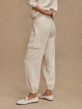Pants Varley The Cargo Pants Ivory Marl Apoella