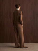 Pants Varley The Extra Wide Leg Pant 32 Golden Bronze Marl Apoella
