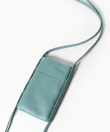 Phone Bags Callista Crafts Pocket Bag Grained Leather Sky O/S Apoella