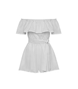Playsuit Apoella Artemis Off Shoulder Playsuit White Apoella