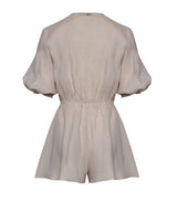 Playsuit Apoella Persephone Linen Playsuit Beige Apoella