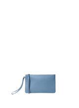 Pochette Callista Crafts Pochette Slim Grained Leather Sky O/S / Sky Apoella