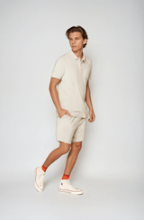 Polos Asoma Apus Terry Polo Ivory Apoella