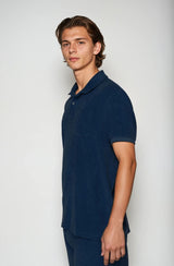Polos Asoma Apus Terry Polo Navy Apoella
