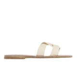 Sandals Ancient Greek Sandals Desmos Leather Slide Sandals Off White Apoella