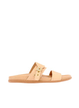 Sandals Ancient Greek Sandals Latria Slip On Buckle Sandals Natural Apoella