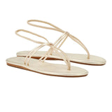 Sandals Ancient Greek Sandals Lorida Thin Soft Sandals Platinum Apoella