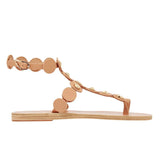 Sandals Ancient Greek Sandals Madison Shell Sandals Natural Apoella
