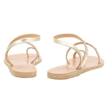 Sandals Ancient Greek Sandals Marilyn Strap Swarovski Sandals Platinum Apoella