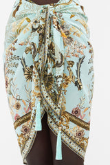 Sarong Camilla Short Tassel Sarong Adieu Yesterday Color / S/M Apoella