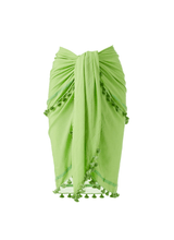 Sarong Melissa Odabash Pareo Lime Lime / O/S Apoella