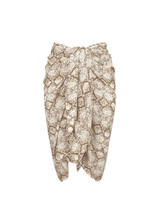 Sarong Melissa Odabash Pareo Snake Snake / O/S Apoella